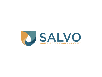 Salvo Waterproofing and Masonry  logo design by sitizen
