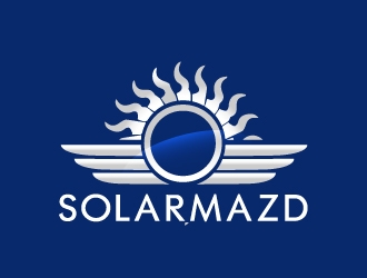 solarmazd logo design by samuraiXcreations
