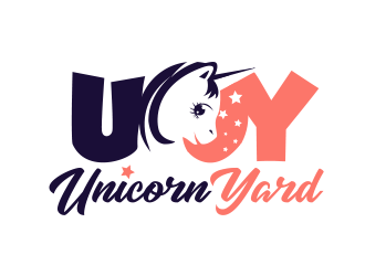 Unicorn Yard  / possible shorter name UY logo design by schiena