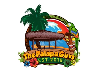 The Palapa Guys logo design by DreamLogoDesign