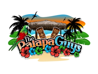 The Palapa Guys logo design by DreamLogoDesign
