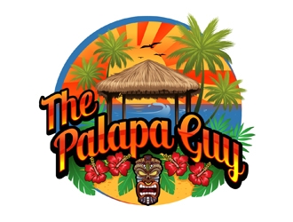 The Palapa Guys logo design by DreamLogoDesign