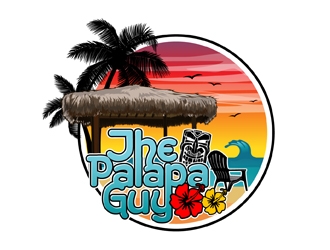 The Palapa Guys logo design by DreamLogoDesign