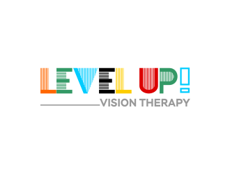 LEVEL UP! Vision Therapy logo design by ROSHTEIN