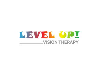 LEVEL UP! Vision Therapy logo design by ROSHTEIN