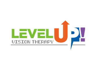 LEVEL UP! Vision Therapy logo design by YONK
