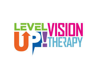 LEVEL UP! Vision Therapy logo design by YONK