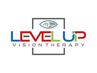 LEVEL UP! Vision Therapy logo design by graphicstar