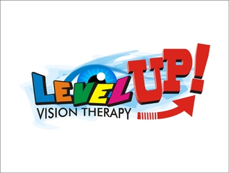 LEVEL UP! Vision Therapy logo design by indrabee