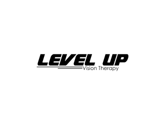 LEVEL UP! Vision Therapy logo design by giphone
