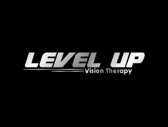 LEVEL UP! Vision Therapy logo design by giphone