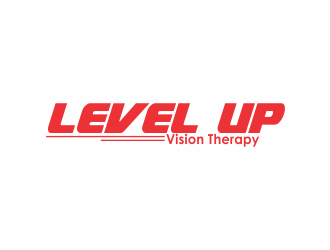 LEVEL UP! Vision Therapy logo design by giphone
