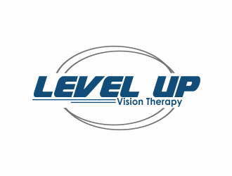LEVEL UP! Vision Therapy logo design by giphone