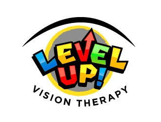 LEVEL UP! Vision Therapy logo design by Foxcody