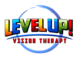 LEVEL UP! Vision Therapy logo design by axel182