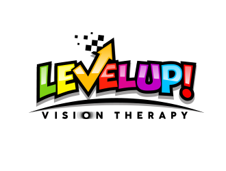 LEVEL UP! Vision Therapy logo design by schiena