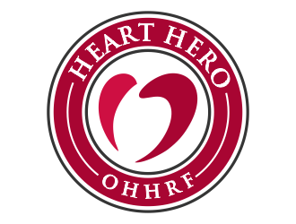 Heart Hero Grateful Patient Program for the Oklahoma Heart Hospital Research Foundation logo design by aldesign