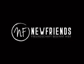 NewFriends (company name) Freundschaft beginnt hier. (Slogan) logo design by sanworks