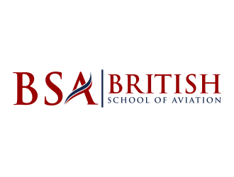 BRITISH SCHOOL OF AVIATION logo design by dewipadi