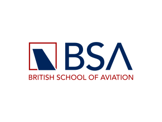 BRITISH SCHOOL OF AVIATION logo design by ingepro