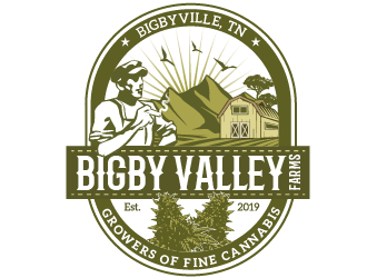 Bigby Valley Farms logo design by THOR_