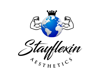 Stayflexin Aesthetics  logo design by BeDesign