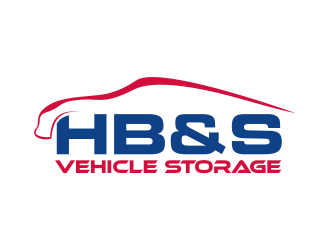 HB&S VEHICLE STORAGE logo design by aldesign