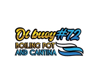 Ol buoy #72 boiling pot and cantina logo design by samuraiXcreations