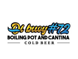 Ol buoy #72 boiling pot and cantina logo design by samuraiXcreations