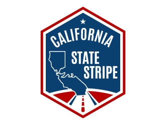 California State Stripe logo design by daywalker
