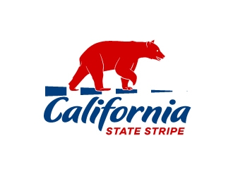 California State Stripe logo design by karjen