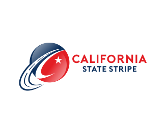 California State Stripe logo design by serprimero
