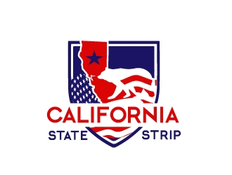 California State Stripe logo design by samuraiXcreations