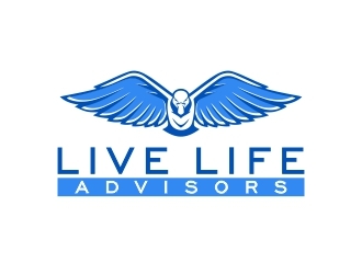 Live Life Advisors logo design by b3no