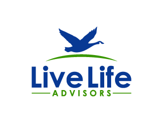 Live Life Advisors logo design by BrightARTS