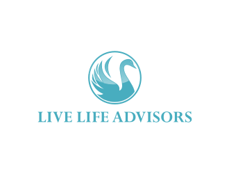 Live Life Advisors logo design by sodimejo