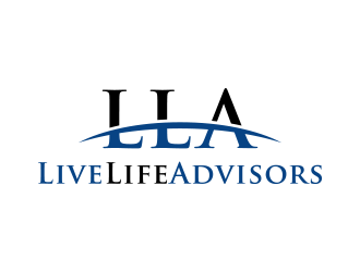 Live Life Advisors logo design by lexipej
