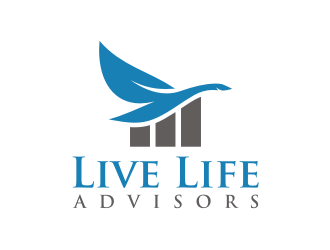 Live Life Advisors logo design by ohtani15