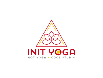 Init Yoga logo design by lestatic22