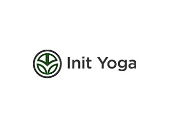 Init Yoga logo design by blackcane
