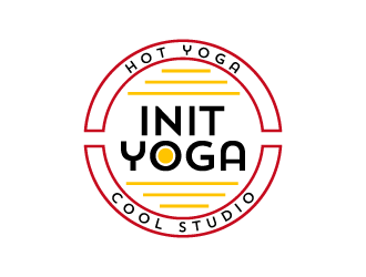 Init Yoga logo design by lestatic22