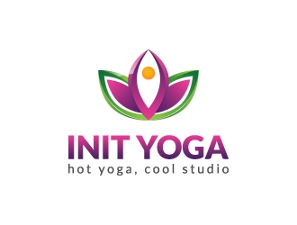 Init Yoga logo design by kasperdz