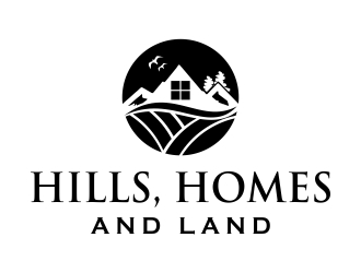 Hills, Homes, and Land logo design by cikiyunn