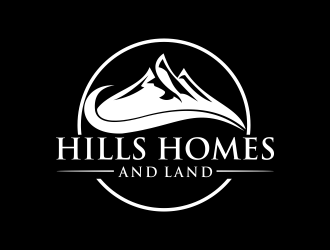 Hills, Homes, and Land logo design by cahyobragas