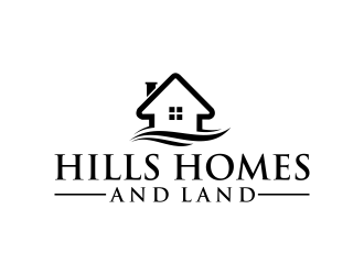 Hills, Homes, and Land logo design by RIANW