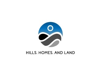 Hills, Homes, and Land logo design by dvnatic