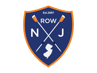 Row New Jersey or Row NJ logo design by cimot