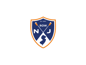 Row New Jersey or Row NJ logo design by ohtani15