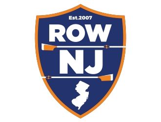 Row New Jersey or Row NJ logo design by aura