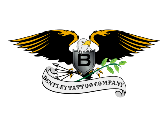 Bentley Tattoo Company logo design by Kruger